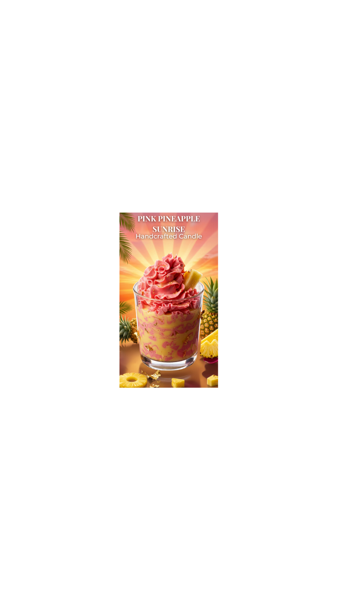 Pink Pineapple Sunrise